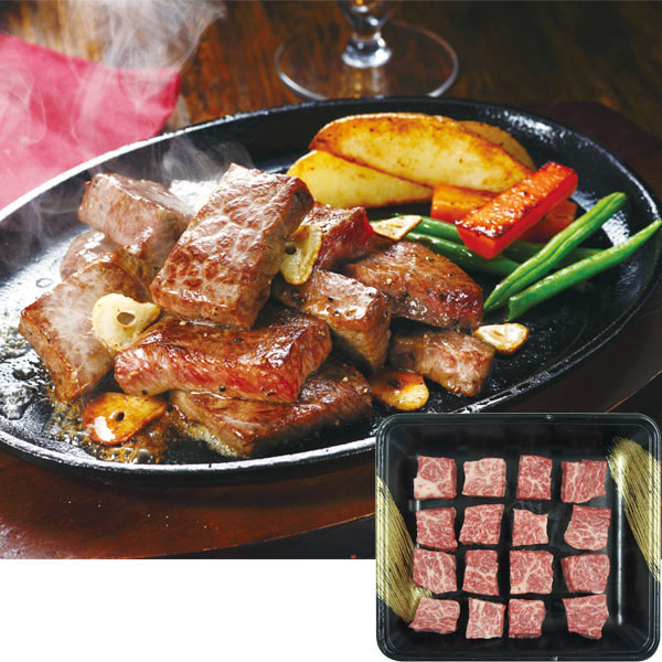 滋賀「大吉商店」近江牛サイコロステーキ